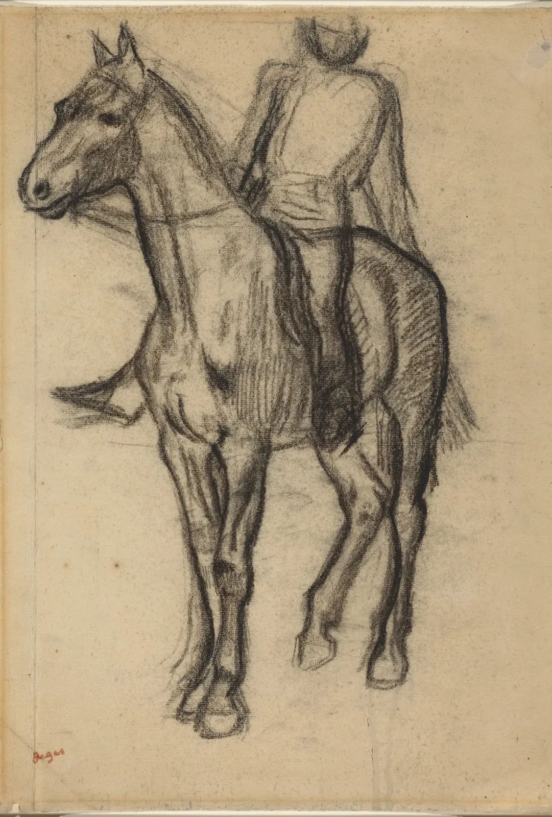 Horse and Rider, Edgar Degas