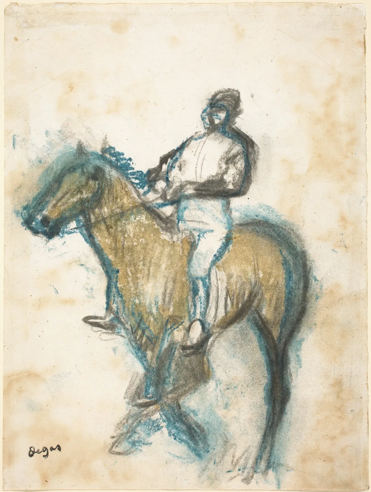 Jockey, Edgar Degas