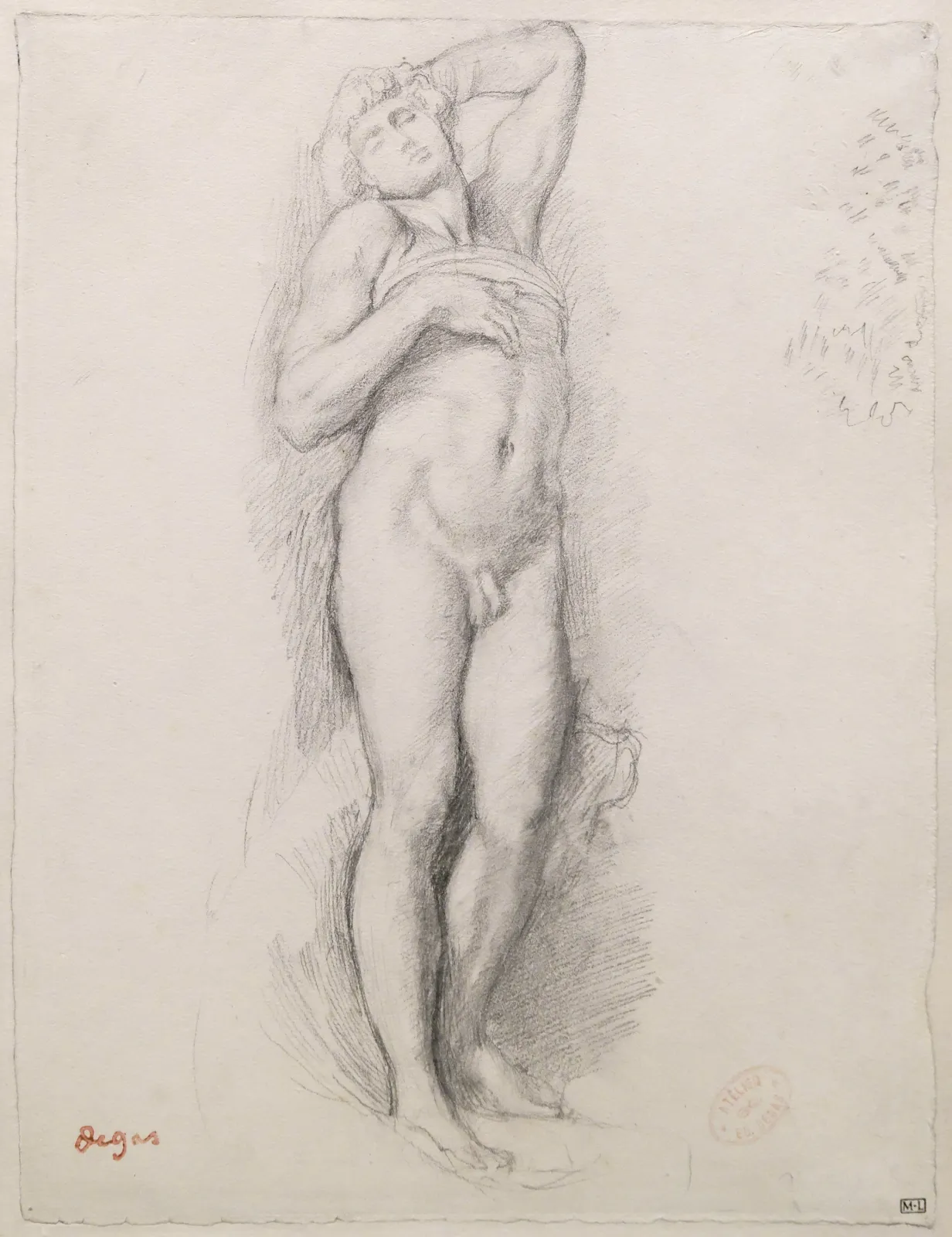 L'Esclave mourant de Michel-Ange, Edgar Degas