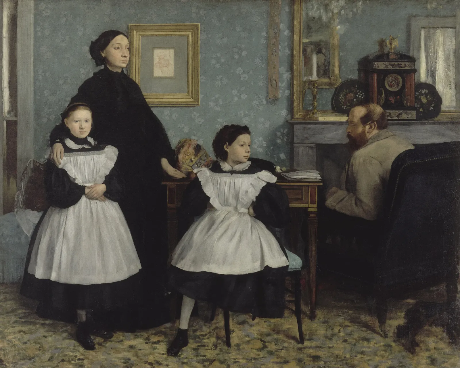 La Famille Bellelli, Edgar Degas