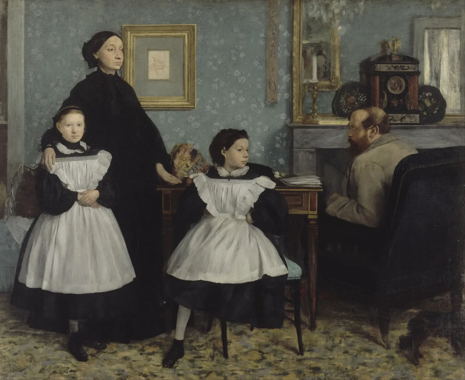 La Famille Bellelli, Edgar Degas
