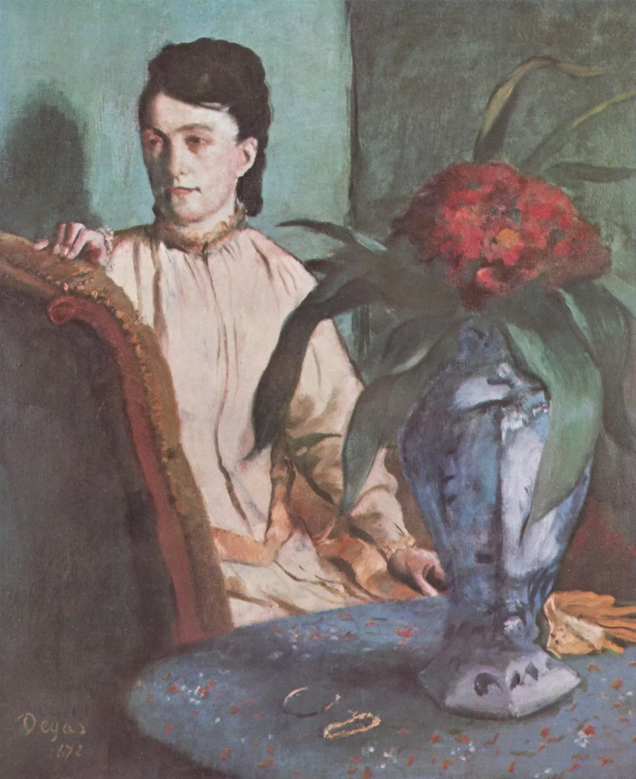 La Femme à la potiche, Edgar Degas