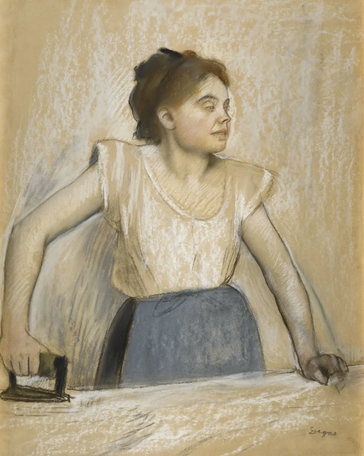 La repasseuse, Edgar Degas