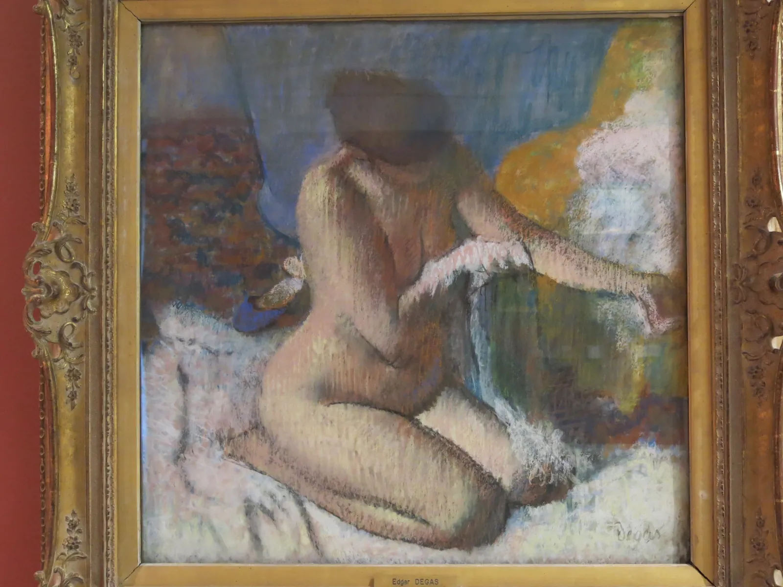 La sortie de bain, Edgar Degas