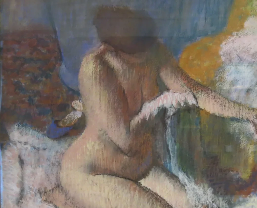 La sortie de bain, Edgar Degas