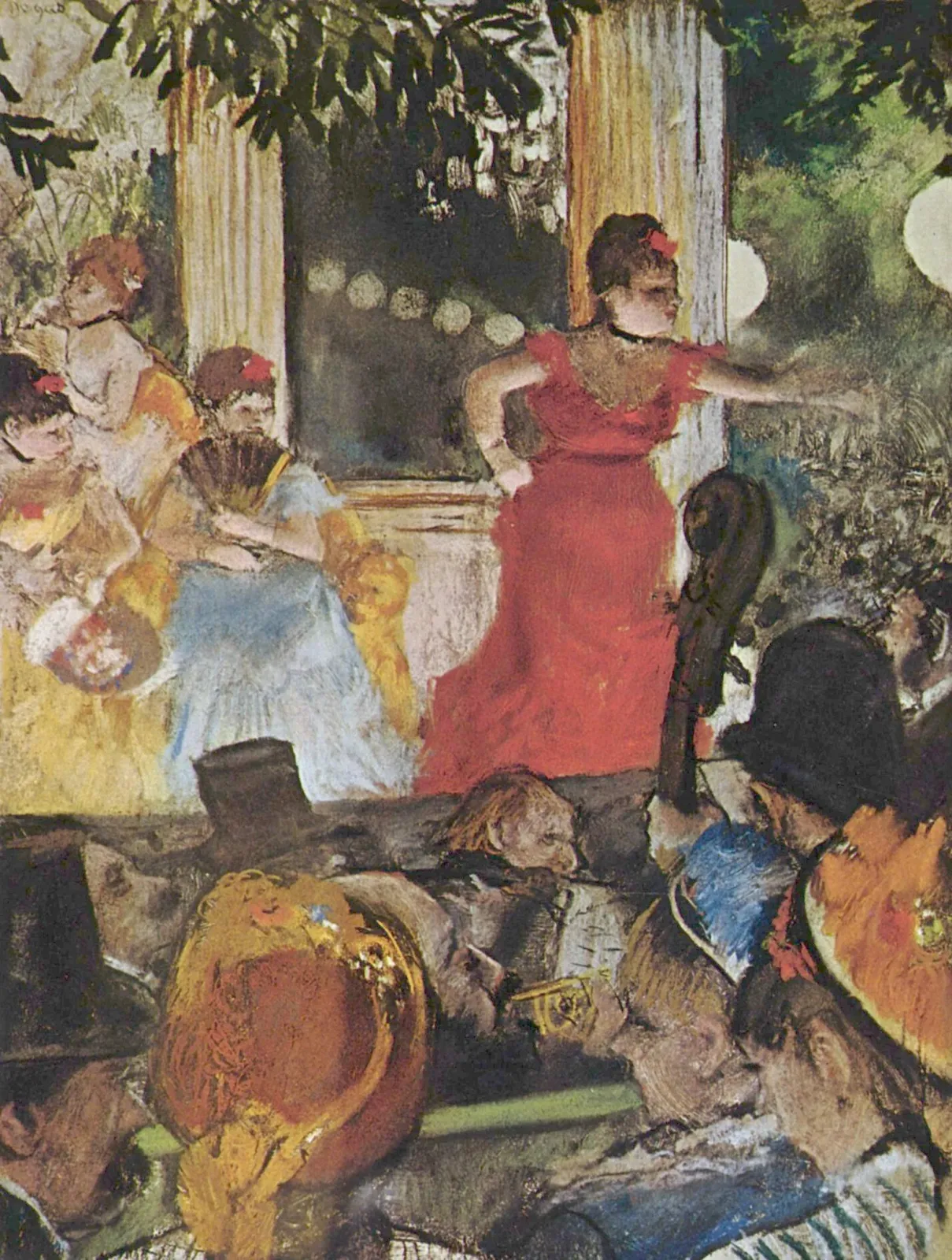 Le Café-concert aux ambassadeurs, Edgar Degas