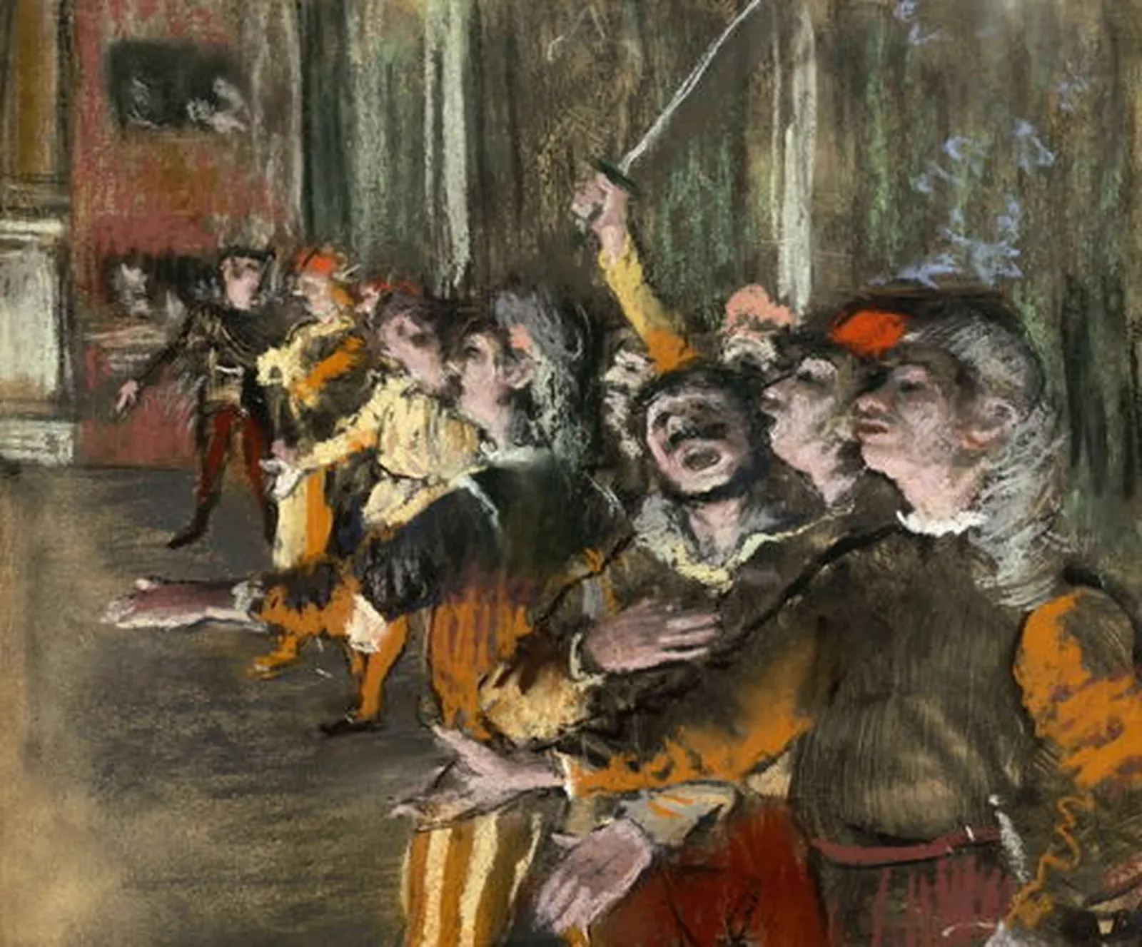 Les Choristes, Edgar Degas