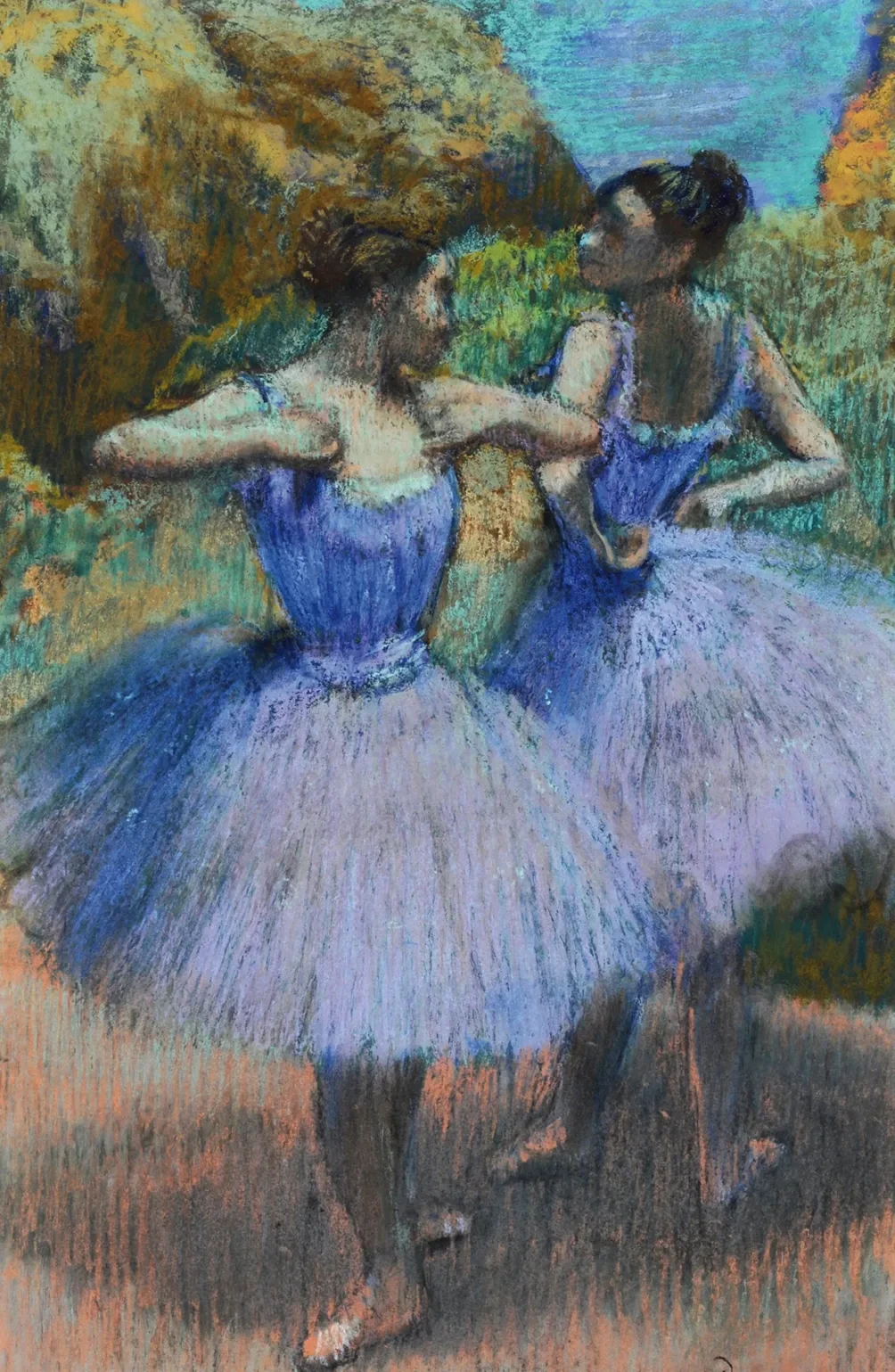 Les Danseuses mauves, Edgar Degas