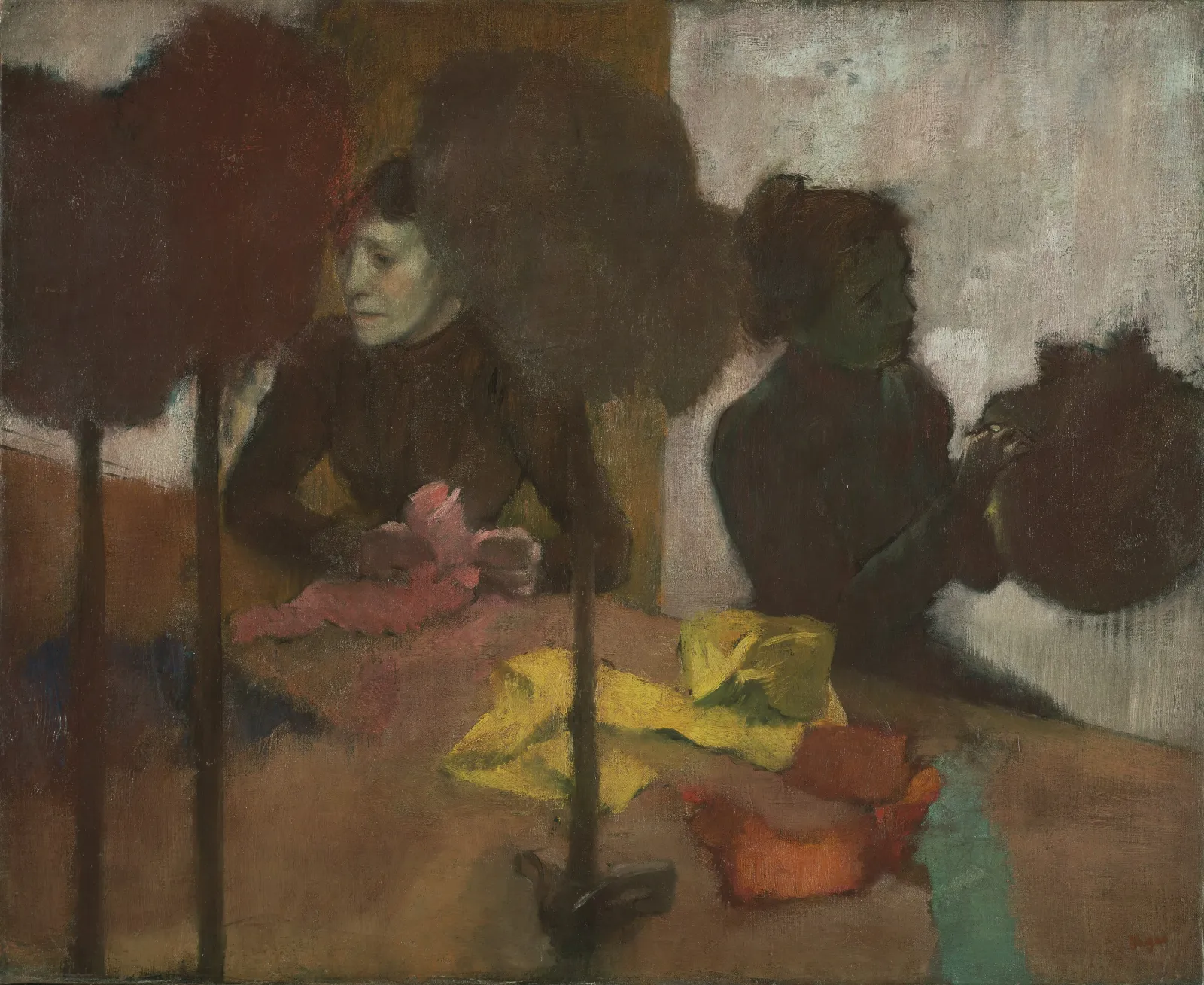 Les Modistes, Edgar Degas