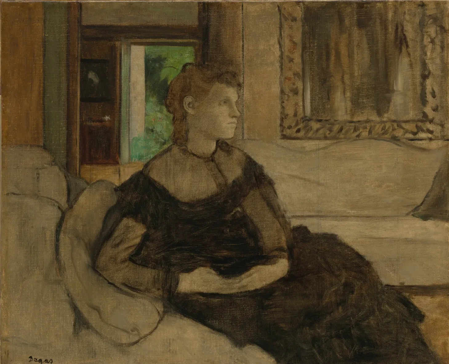 Madame Théodore Gobillard (Yves Morisot), Edgar Degas