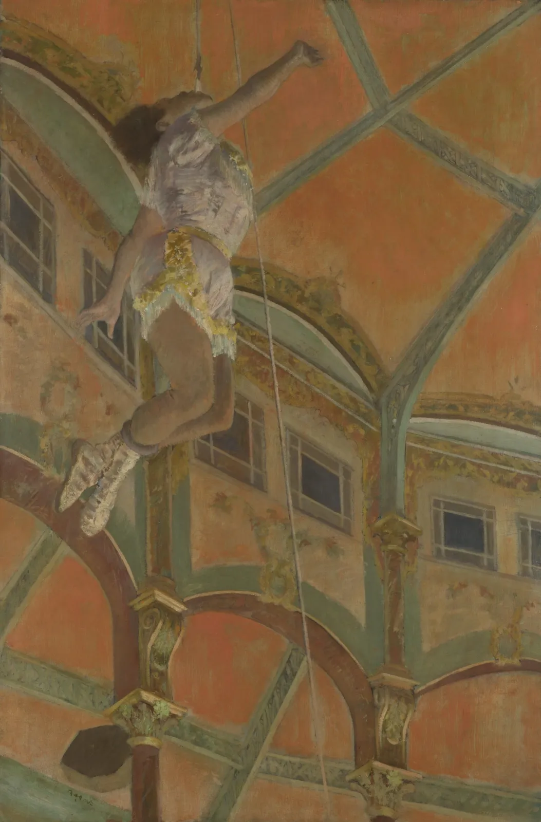 Mademoiselle La La au cirque Fernando, Edgar Degas