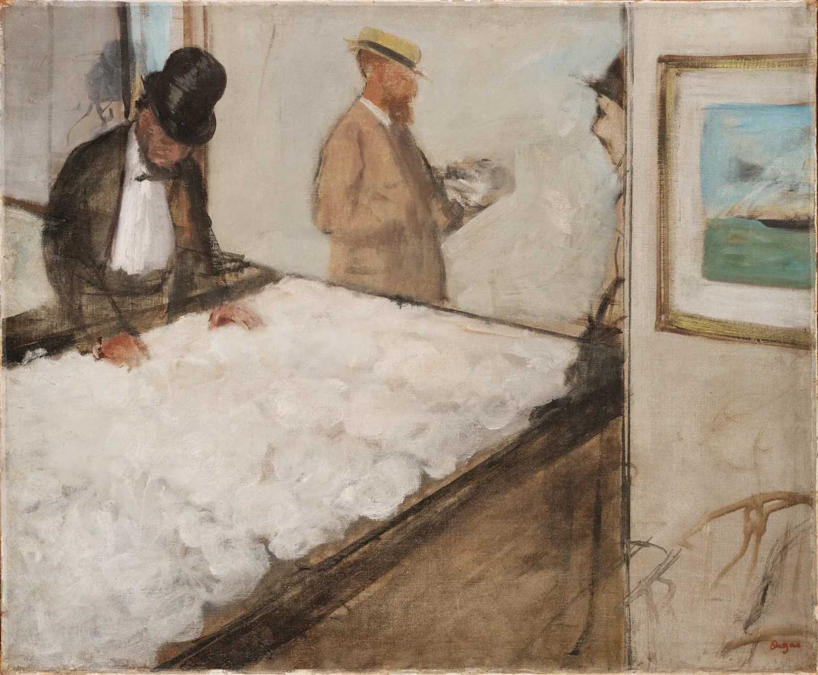 Marchands de coton à la Nouvelle-Orléans, Edgar Degas