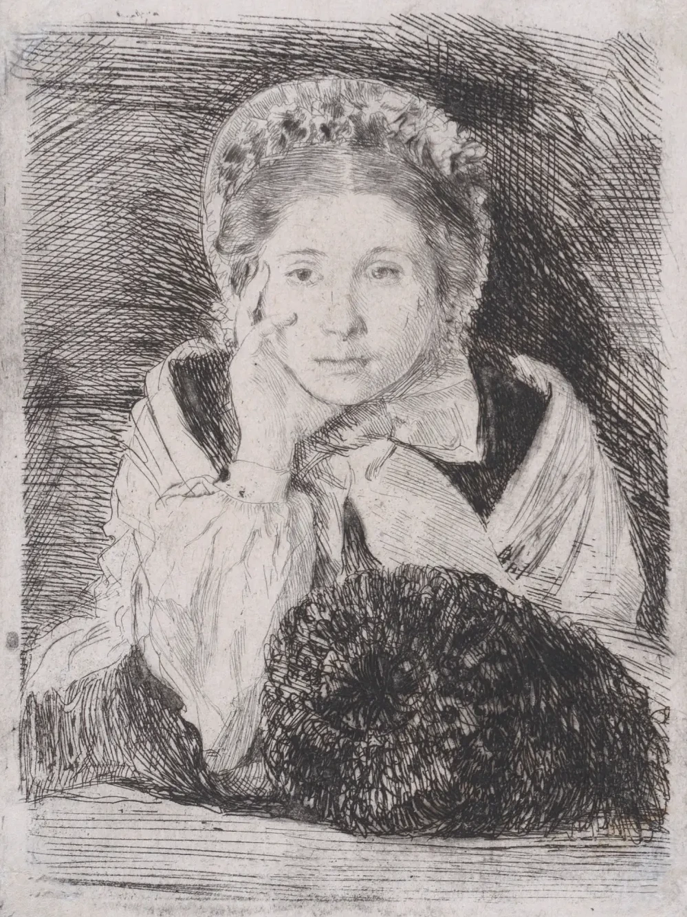 Marguerite De Gas, the Artist's Sister, Edgar Degas