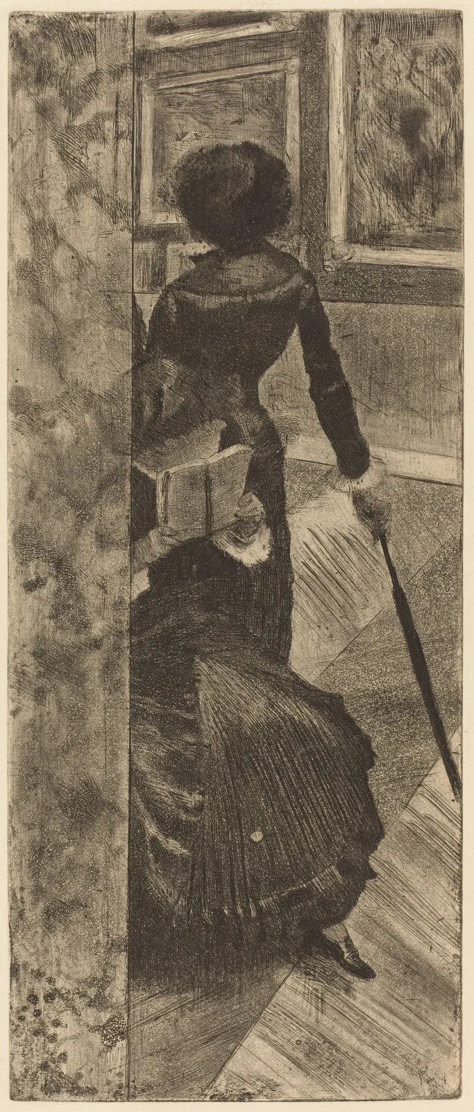 Mary Cassatt at the Louvre: The Paintings Gallery, Edgar Degas