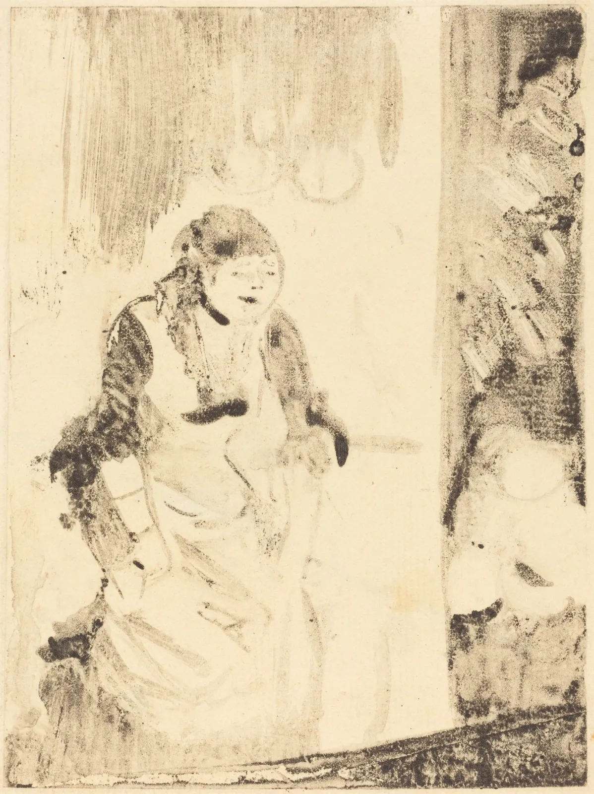 Mlle Bécat, Edgar Degas