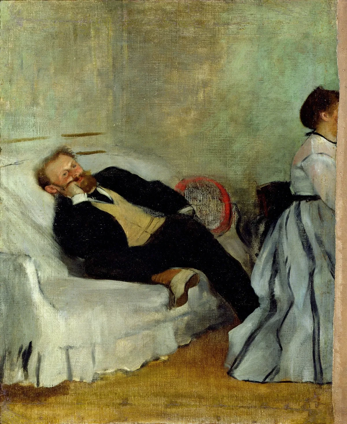 Monsieur et Madame Édouard Manet, Edgar Degas