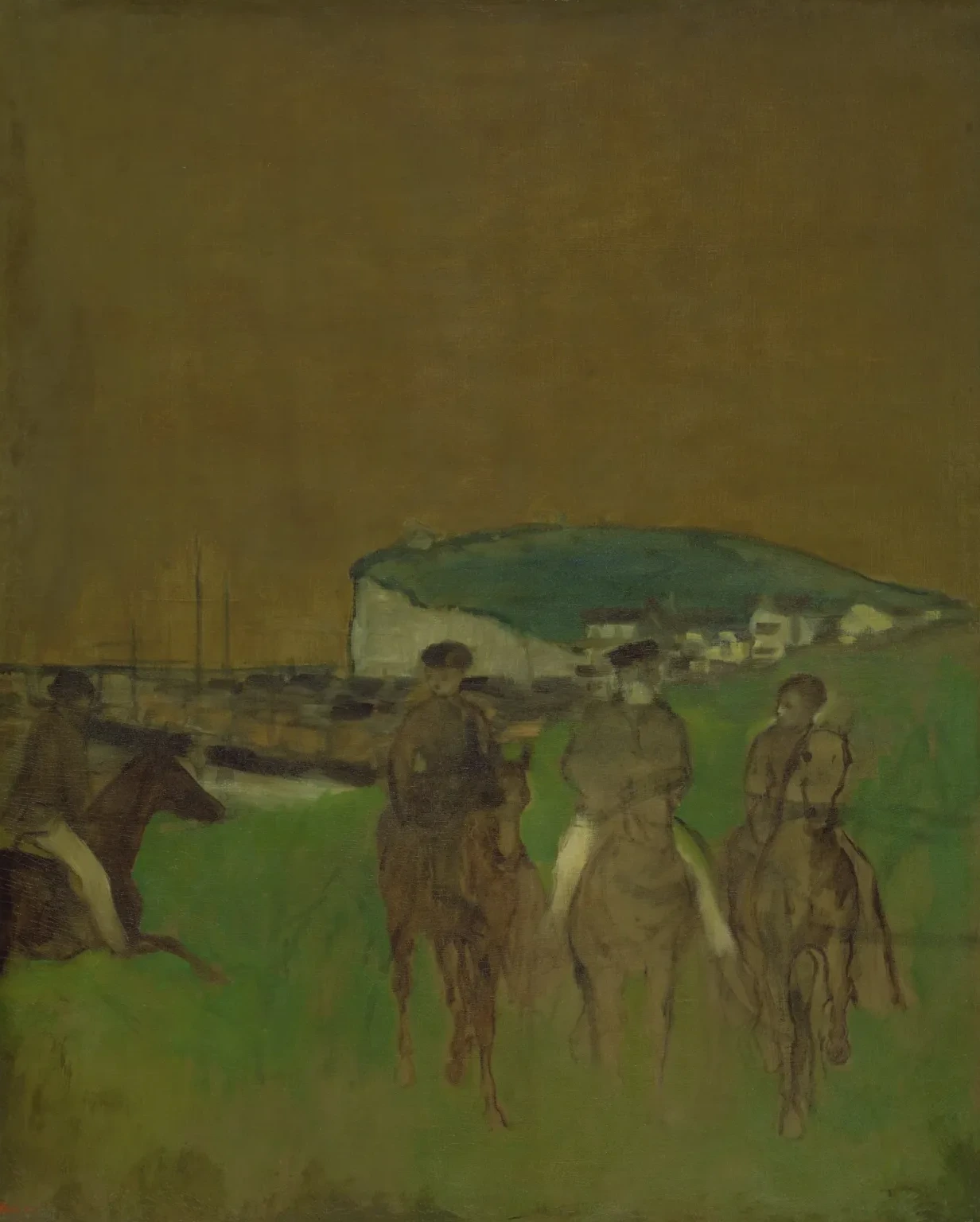 Promenade matinale à cheval, Edgar Degas