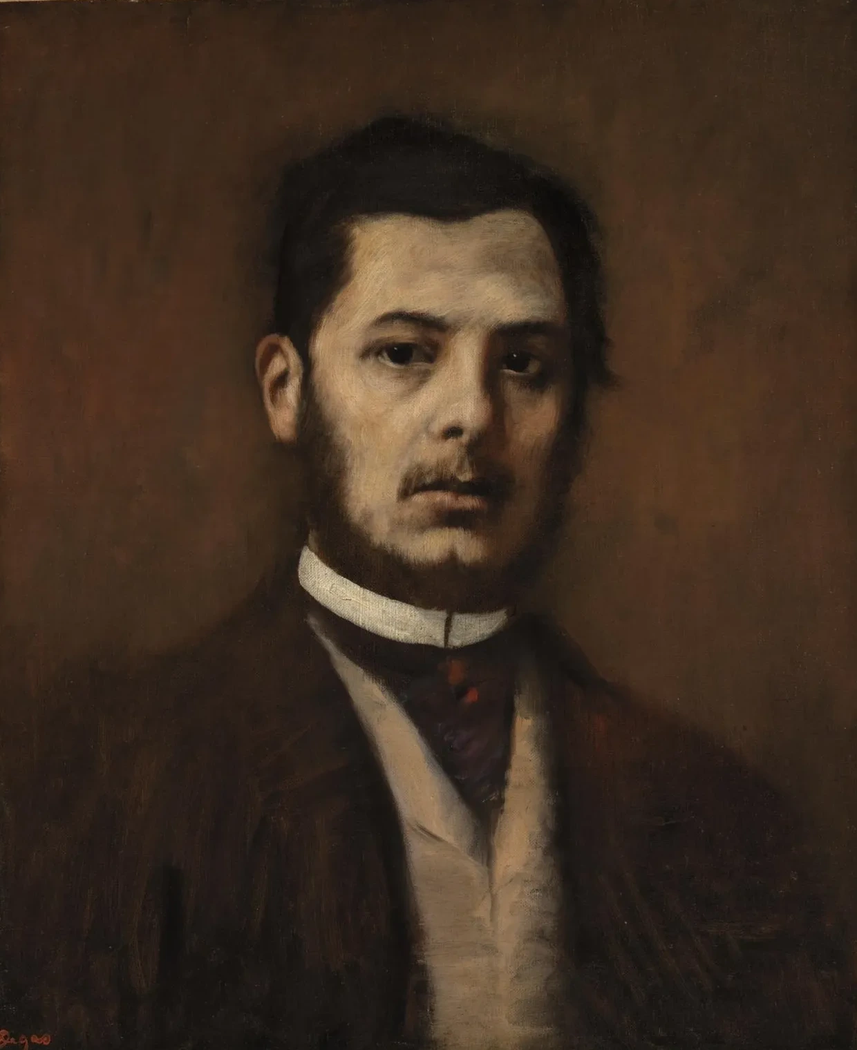 Portrait d'un homme, Edgar Degas