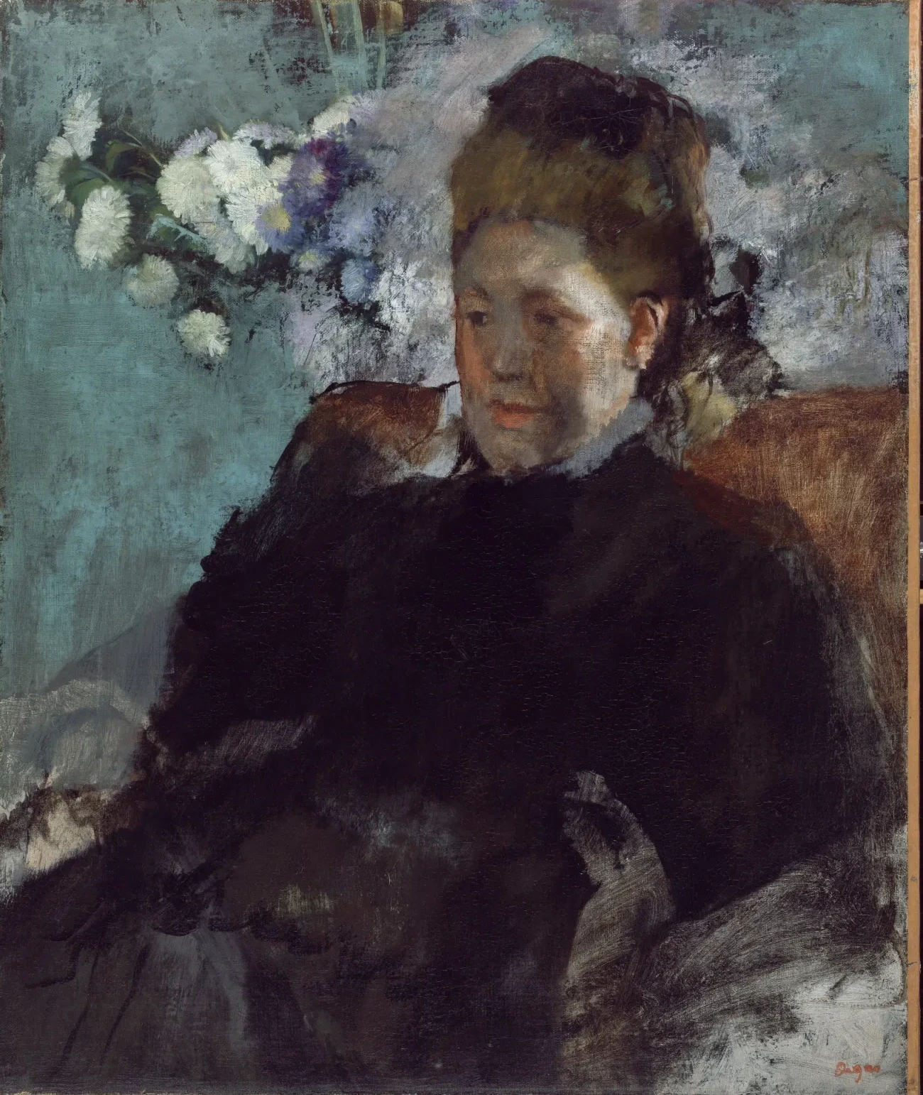 Portrait d'une femme, Edgar Degas