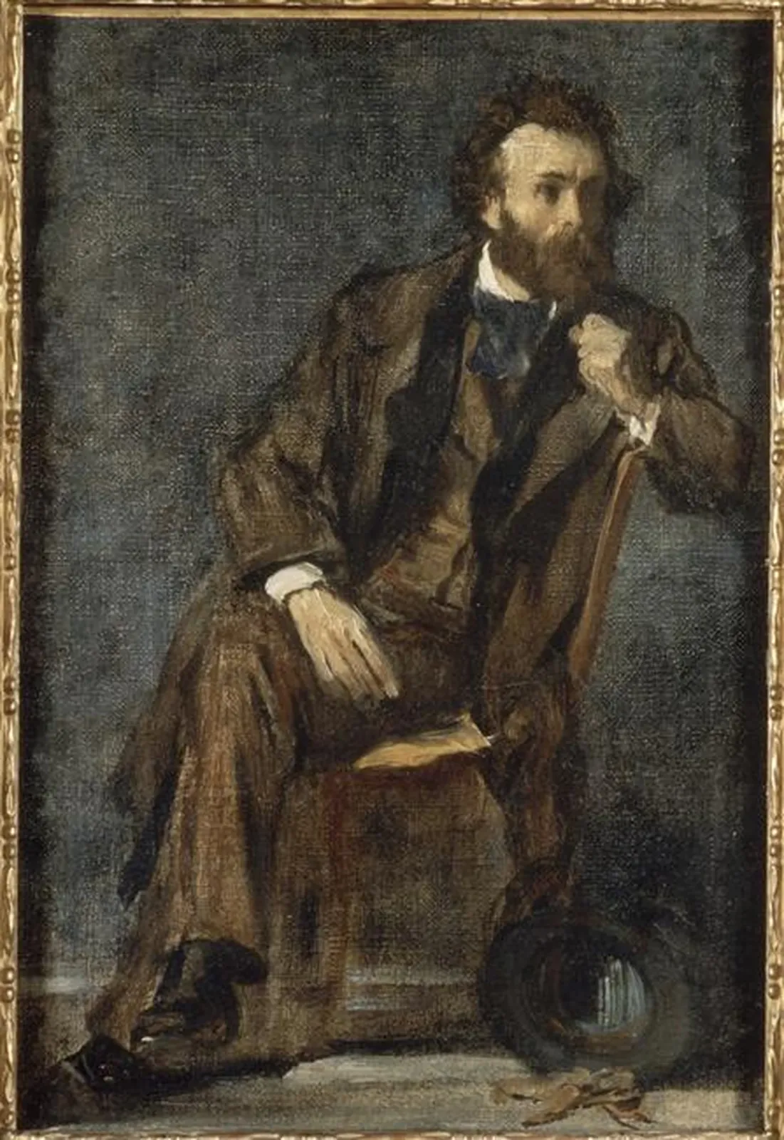 Portrait de Gustave Moreau, Edgar Degas