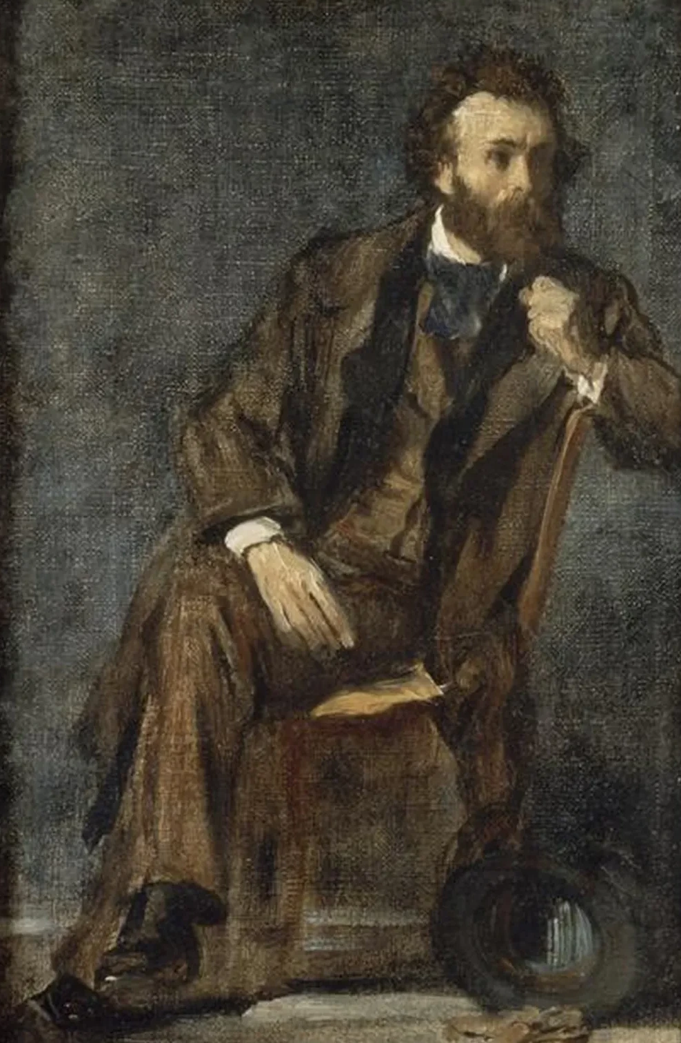 Portrait de Gustave Moreau, Edgar Degas