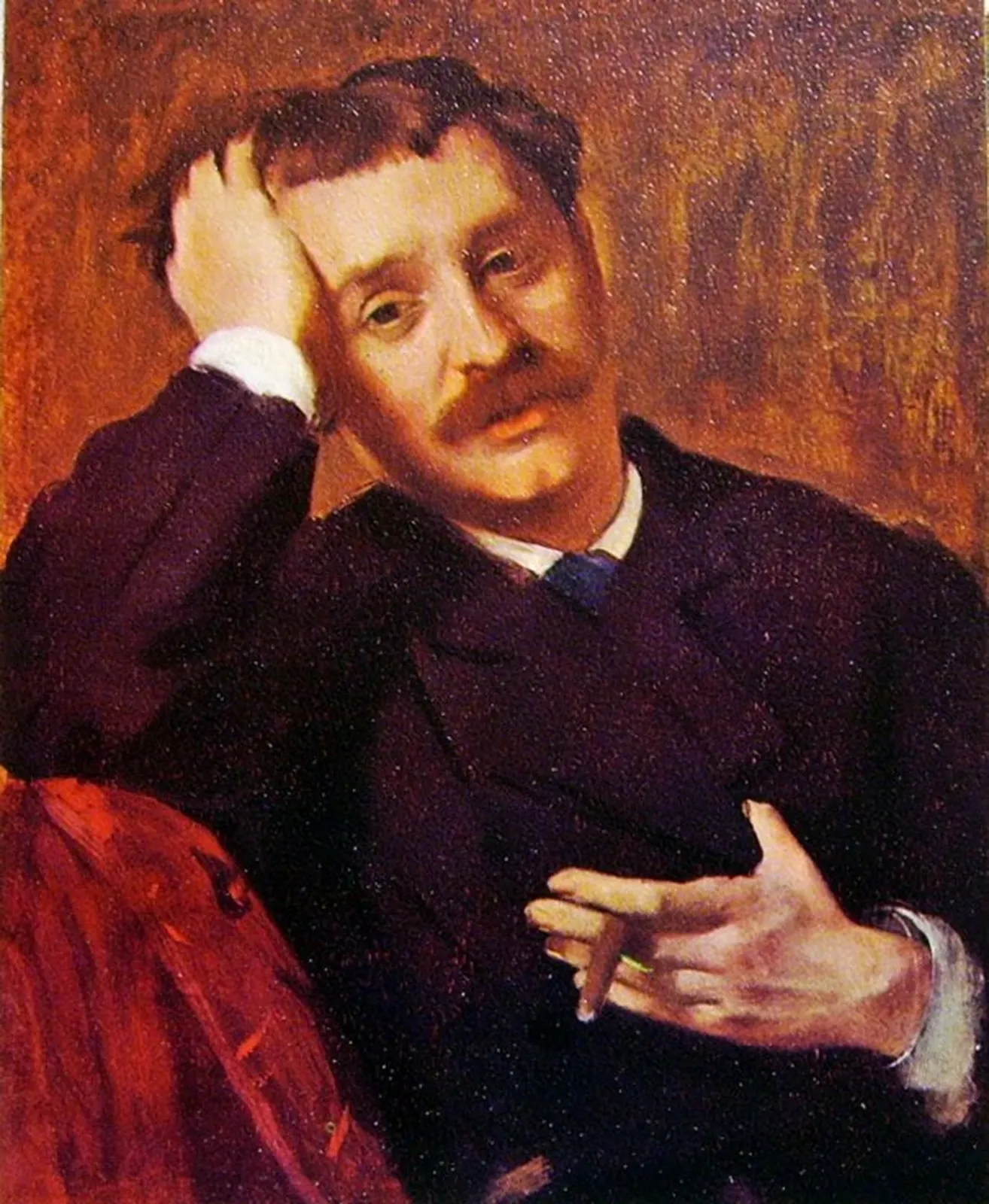 Portrait de Lorenzo Pagans, Edgar Degas