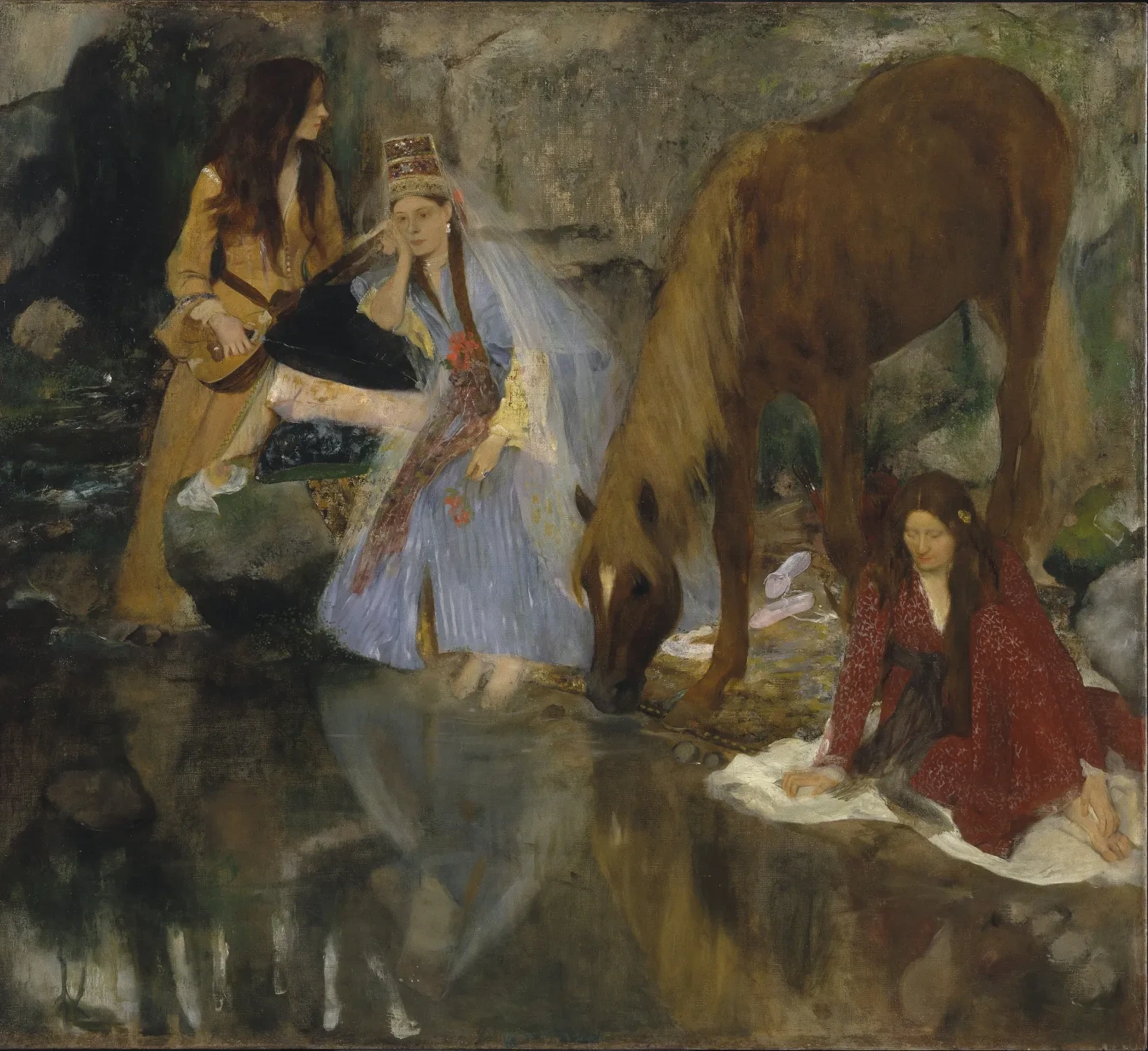 Portrait de Mlle Fiocre dans le ballet "La Source", Edgar Degas