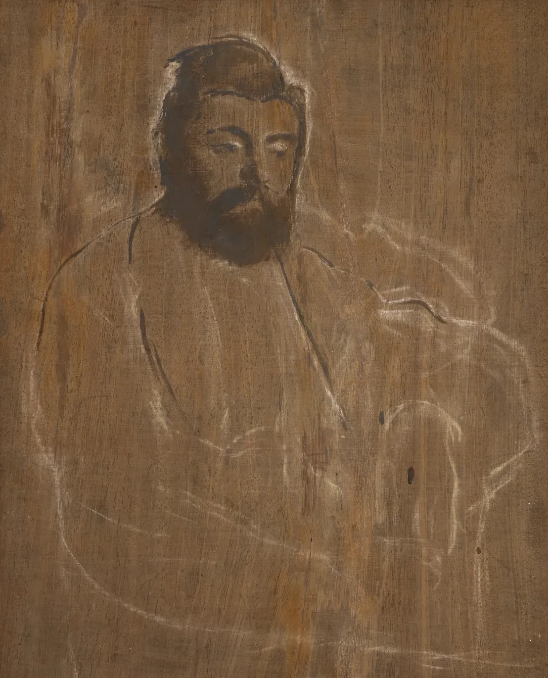 Portrait d'homme (Diego Martelli), Edgar Degas