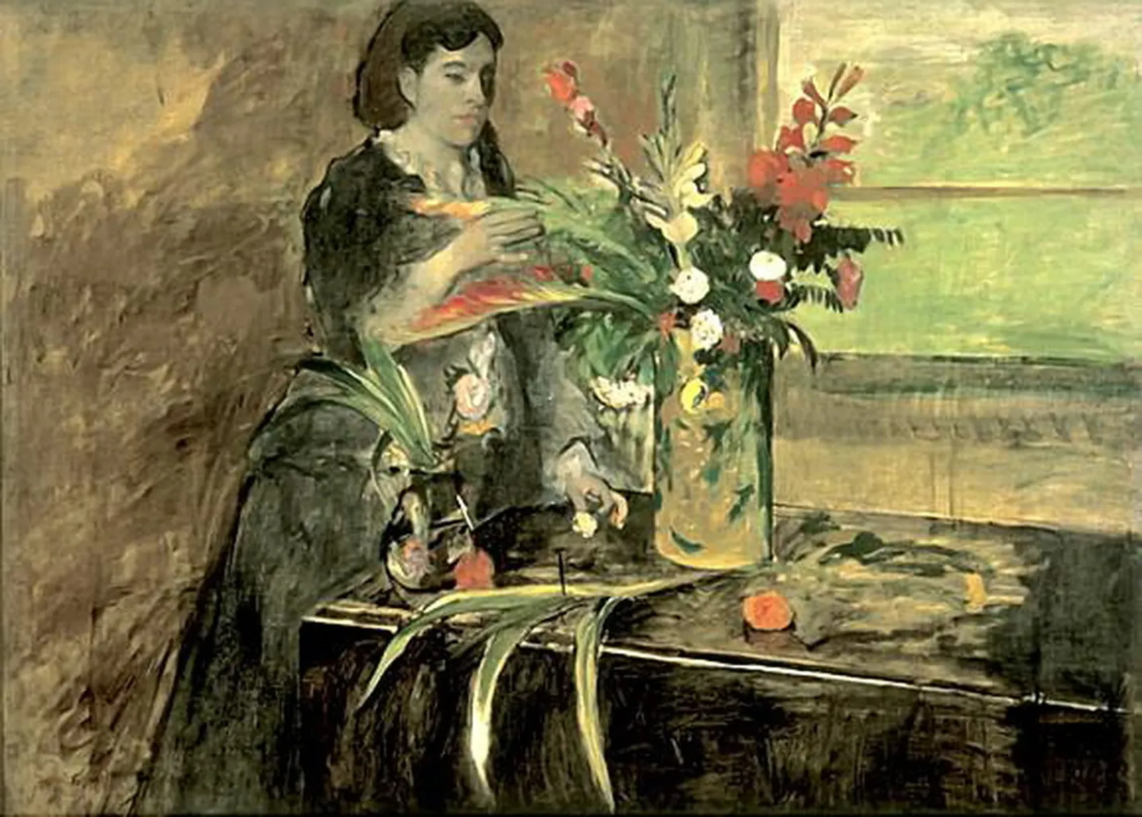 Portrait of Estelle Musson Degas, Edgar Degas
