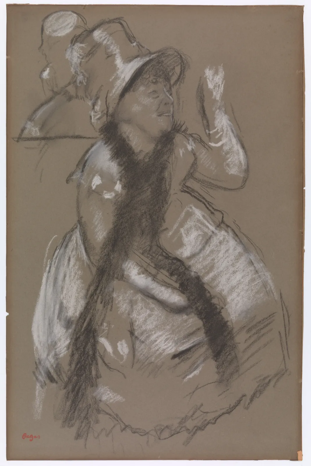 Portrait of Madame Dietz-Monnin, Edgar Degas