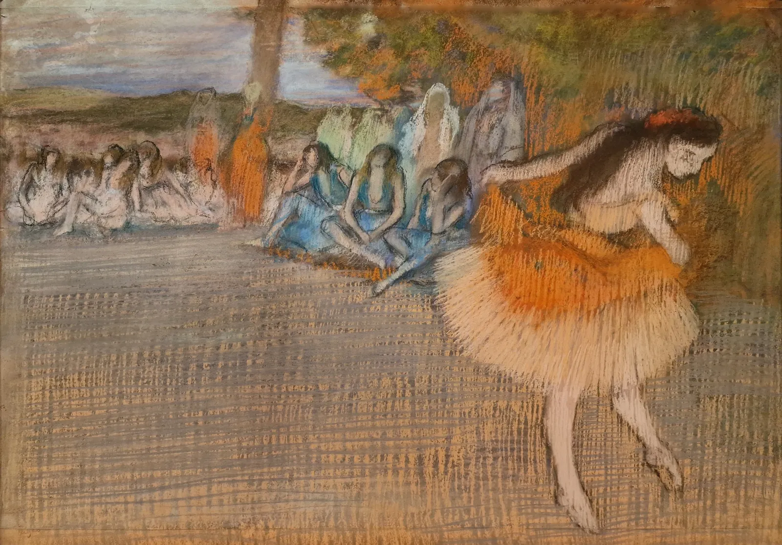 Scène de ballet, Edgar Degas