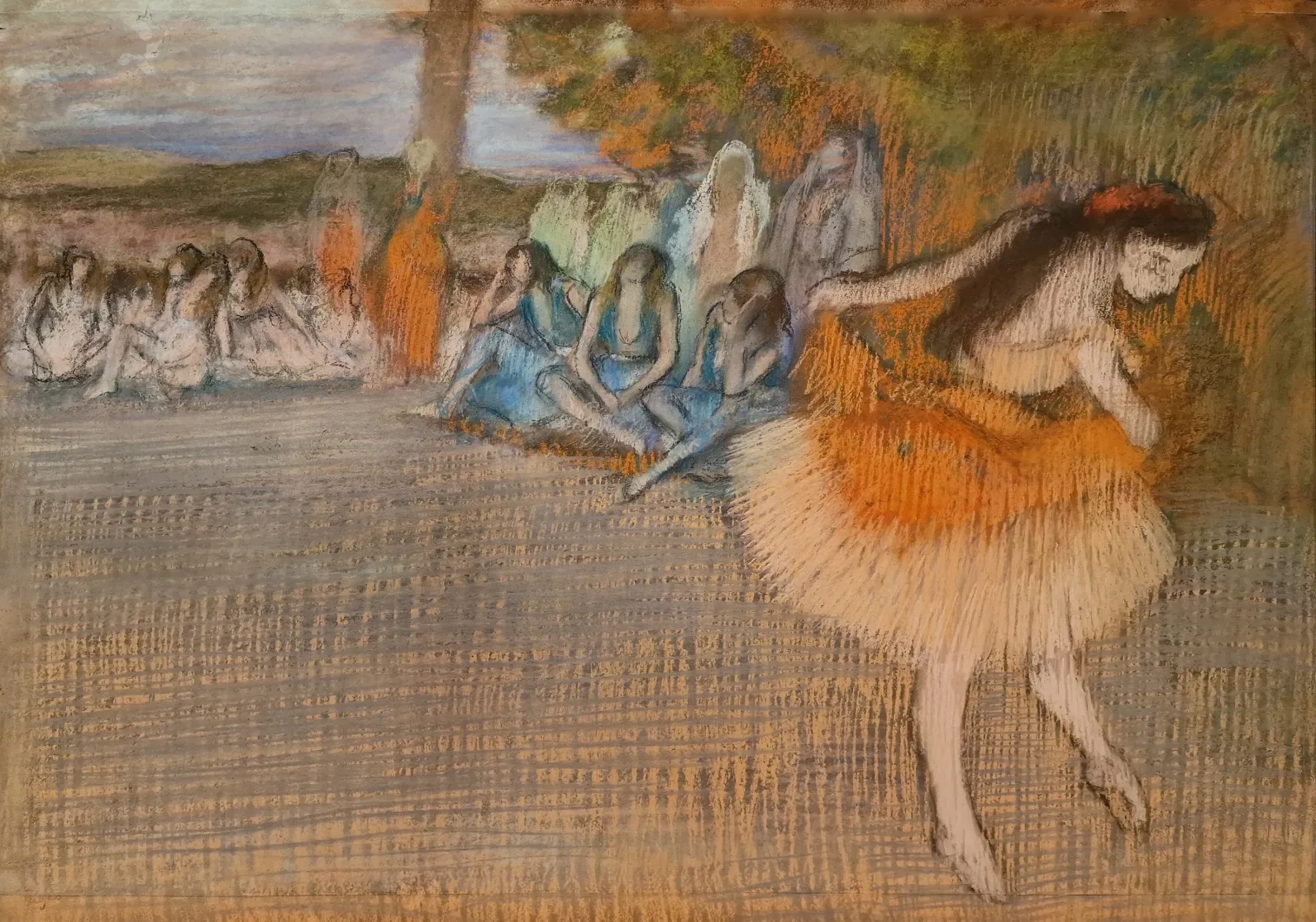 Scène de ballet, Edgar Degas