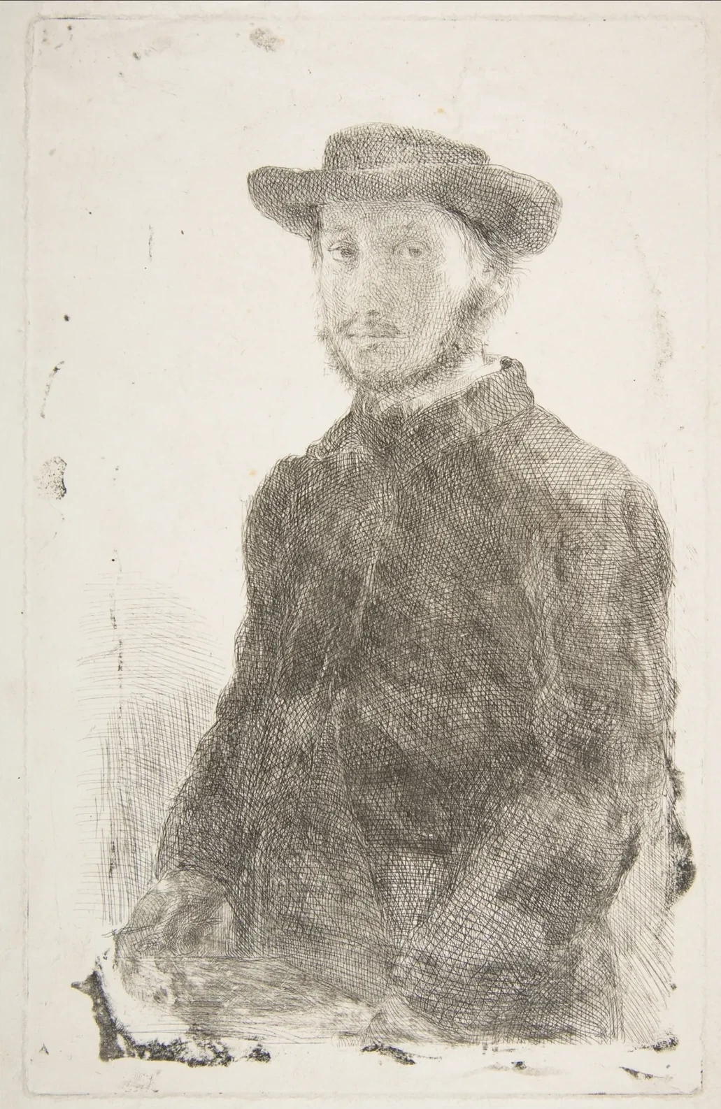 Self-Portrait, Edgar Degas