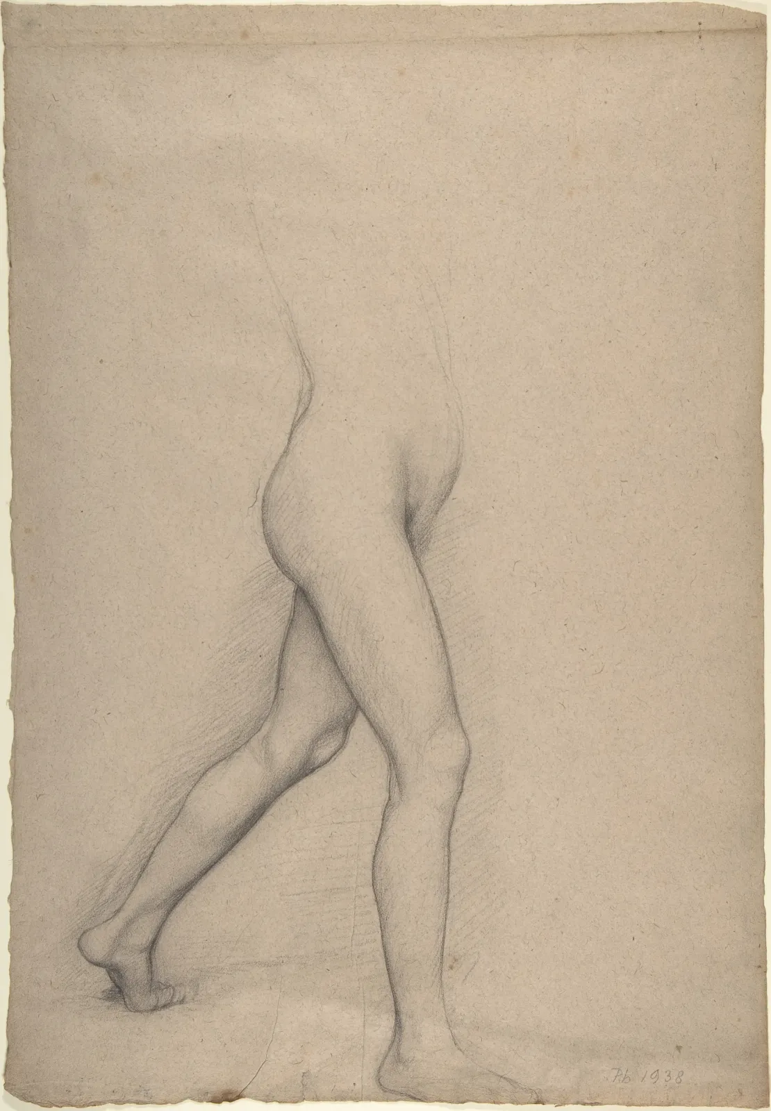 Study of a Girl's Legs for the painting "Young Spartans", Edgar Degas