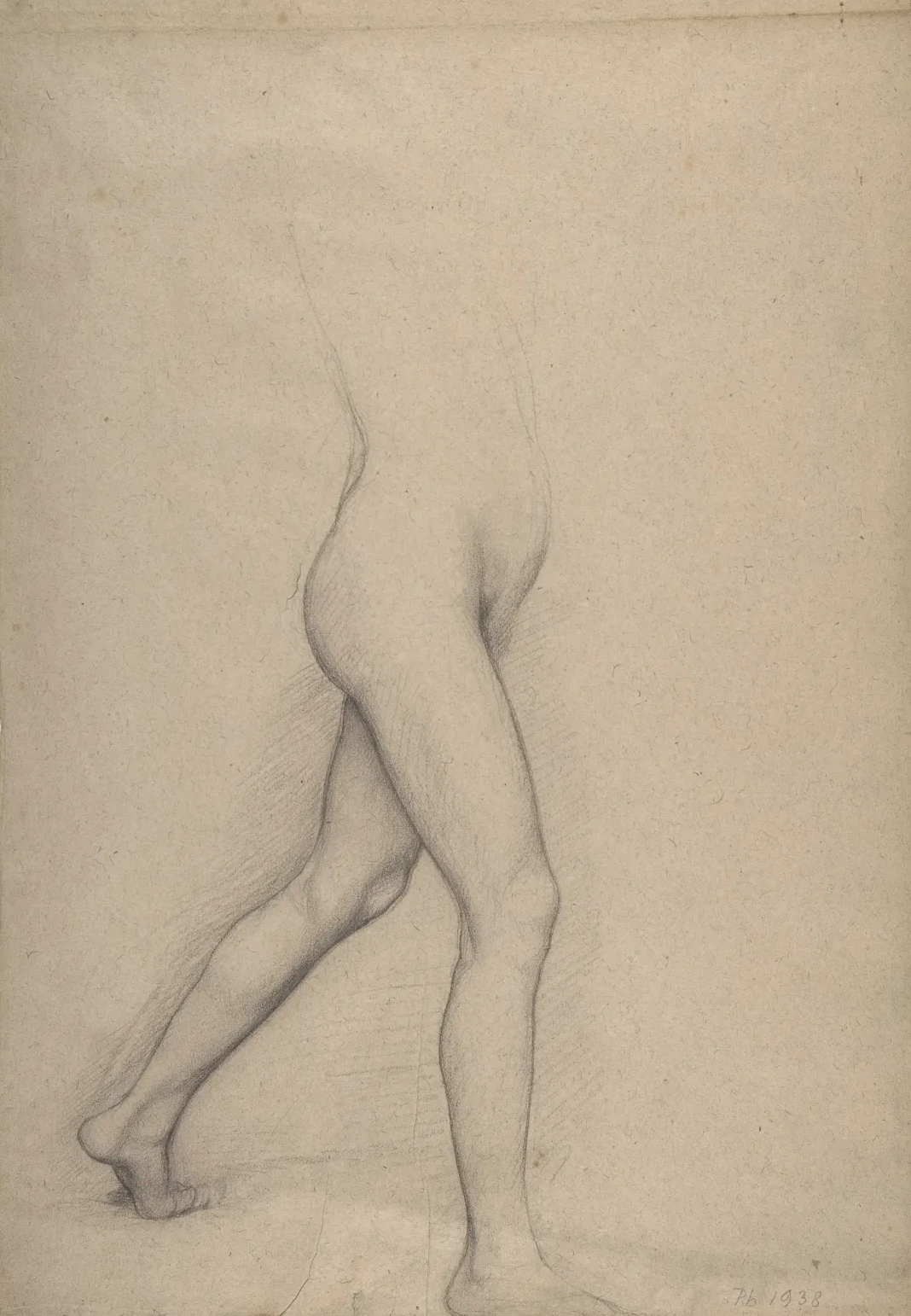 Study of a Girl's Legs for the painting "Young Spartans", Edgar Degas