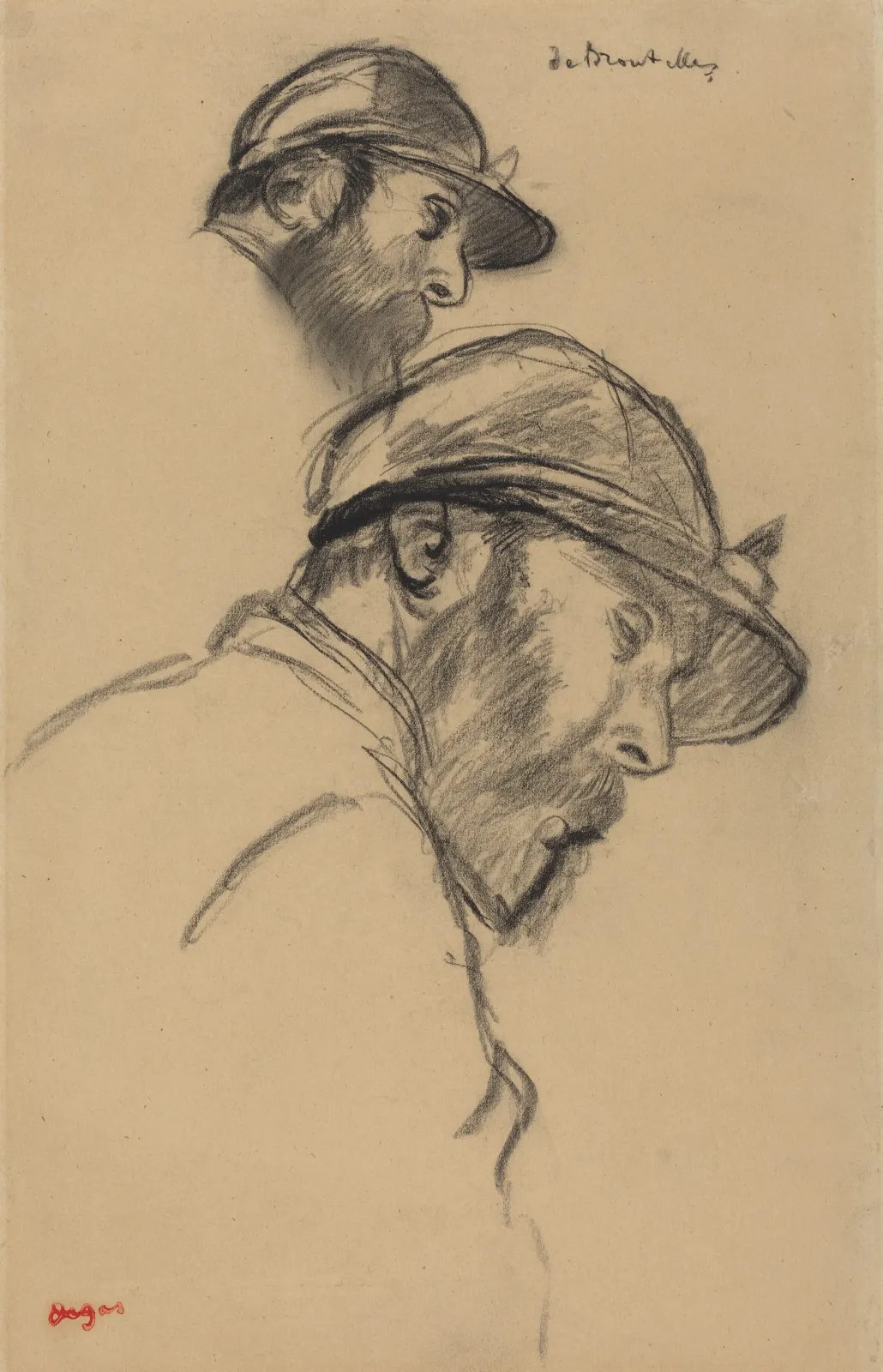 Study of a Jockey (M. de Broutelles), Edgar Degas