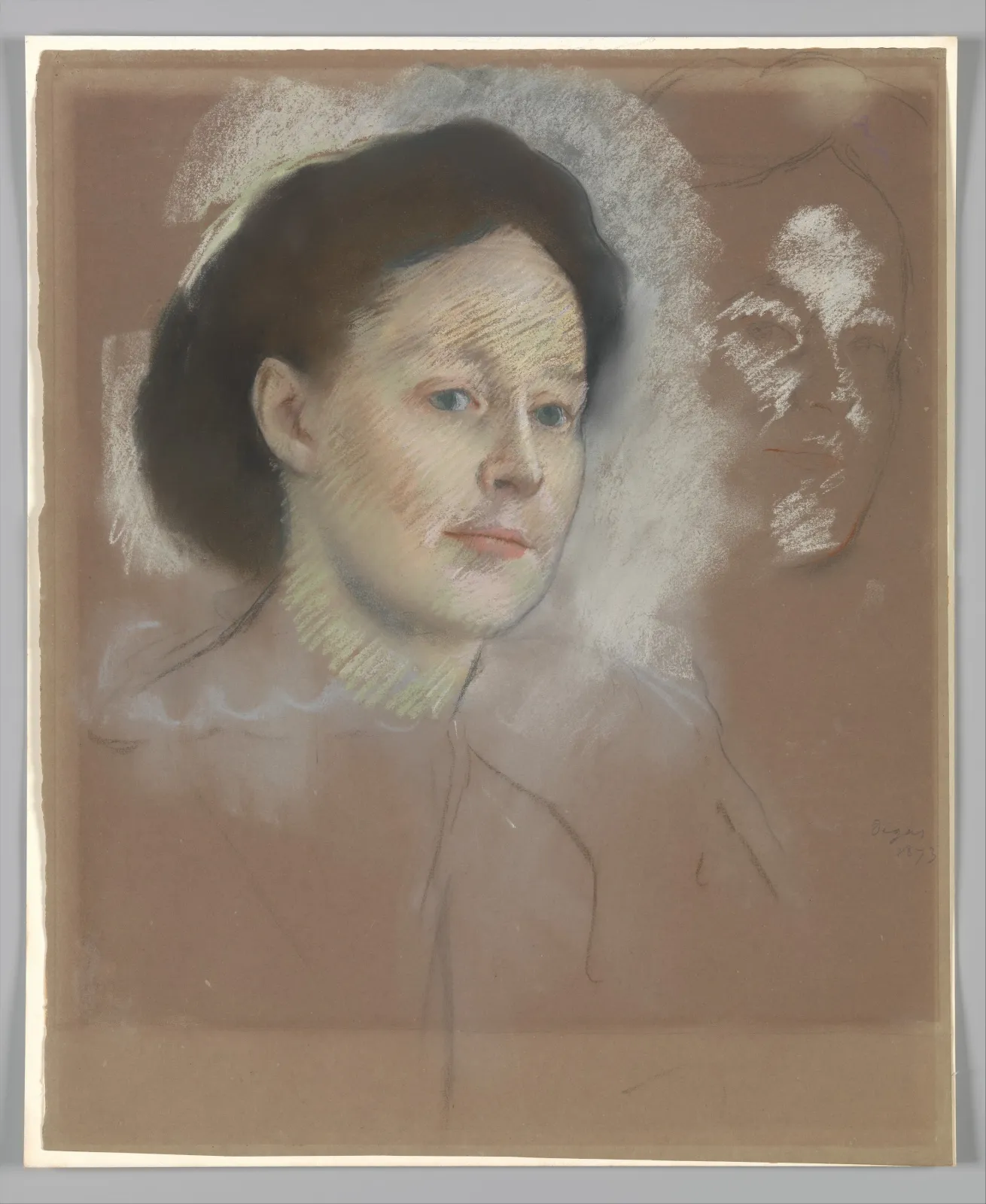 The Artist's Cousin, Probably Mrs. William Bell (Mathilde Musson, 1841–1878), Edgar Degas