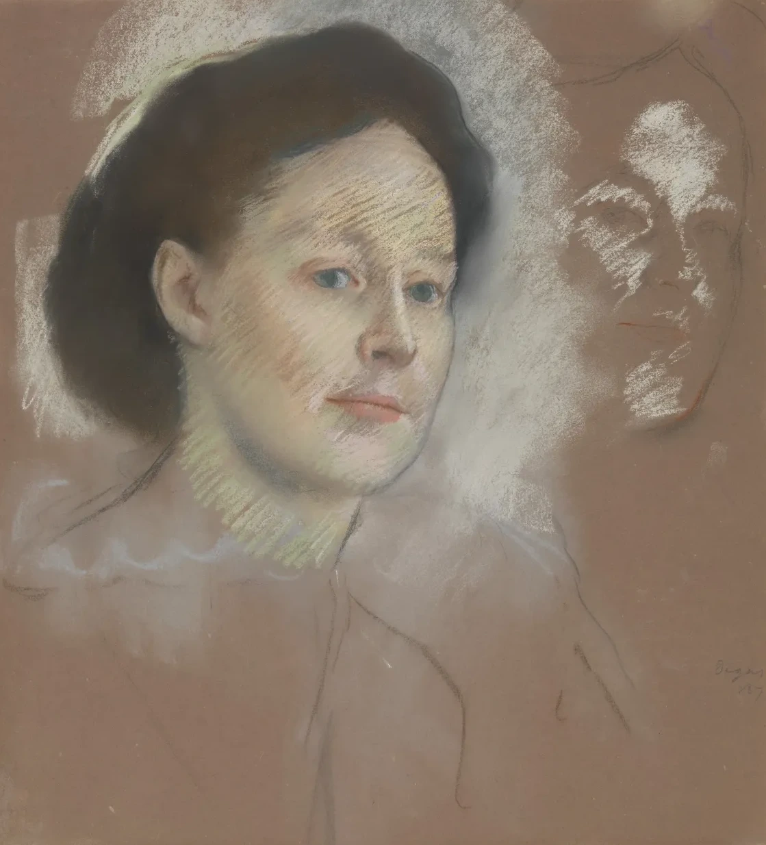 The Artist's Cousin, Probably Mrs. William Bell (Mathilde Musson, 1841–1878), Edgar Degas