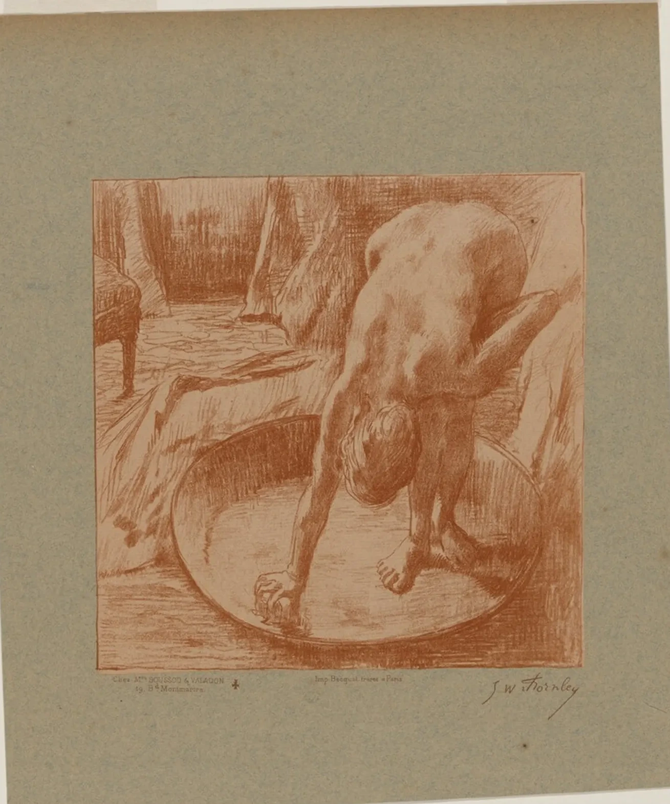 The Bath, Edgar Degas