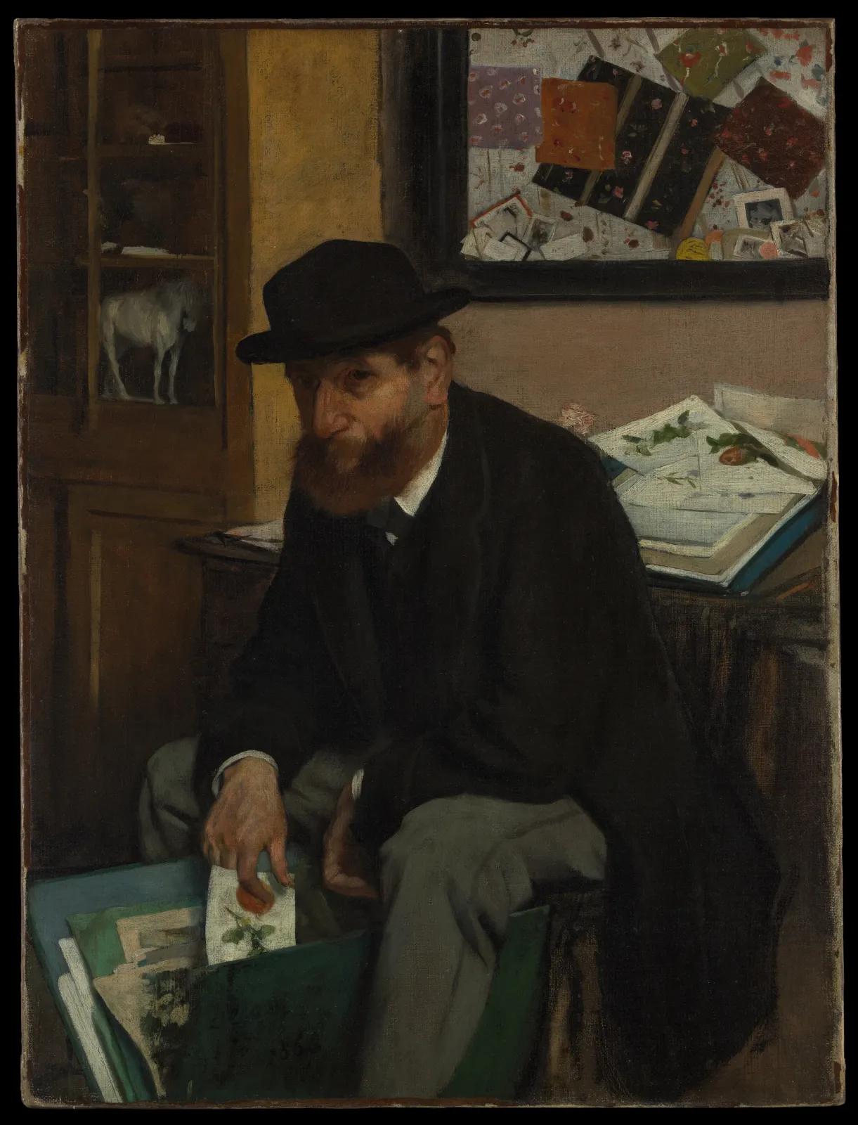 The Collector of Prints, Edgar Degas