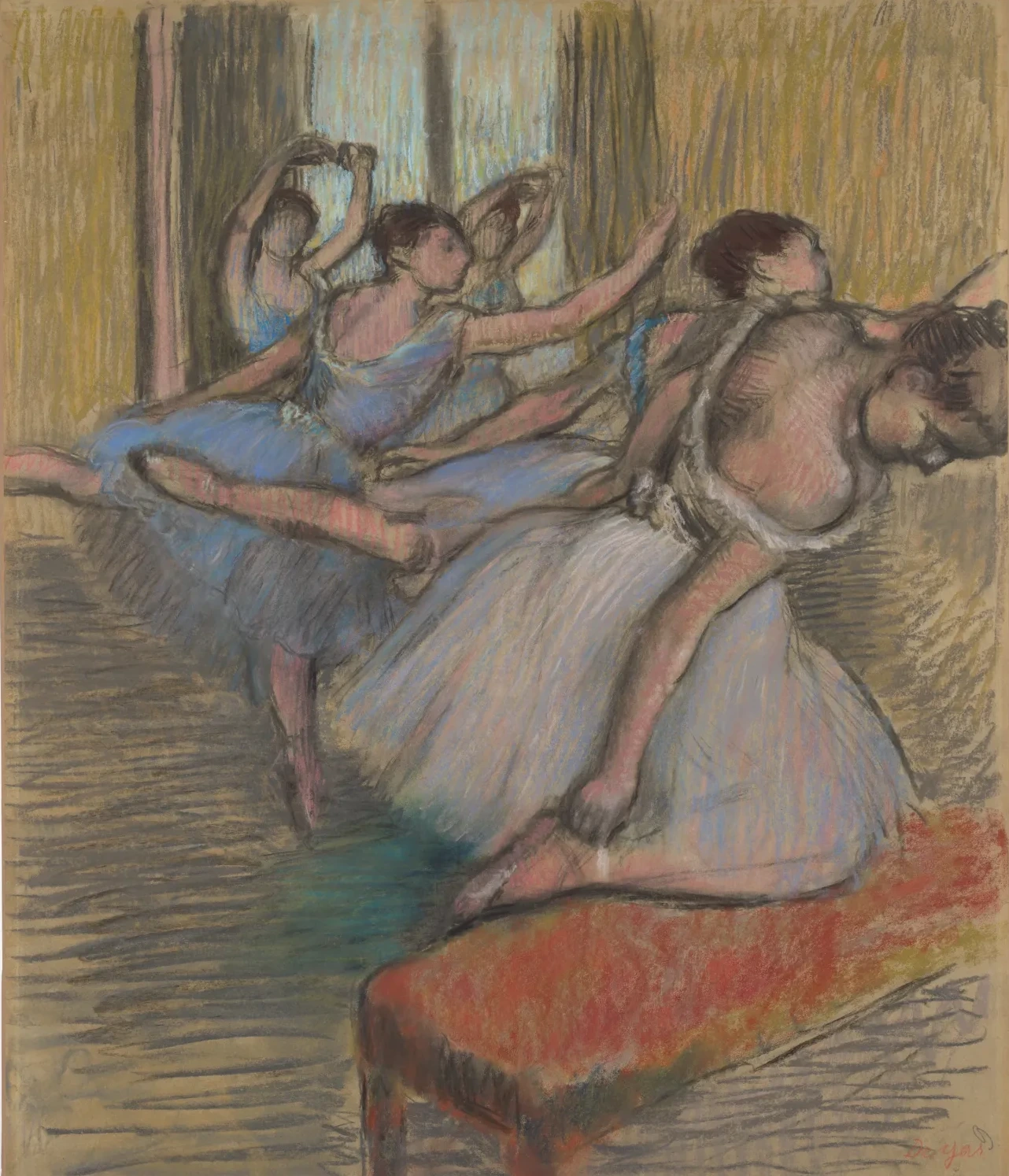 The Dancers, Edgar Degas