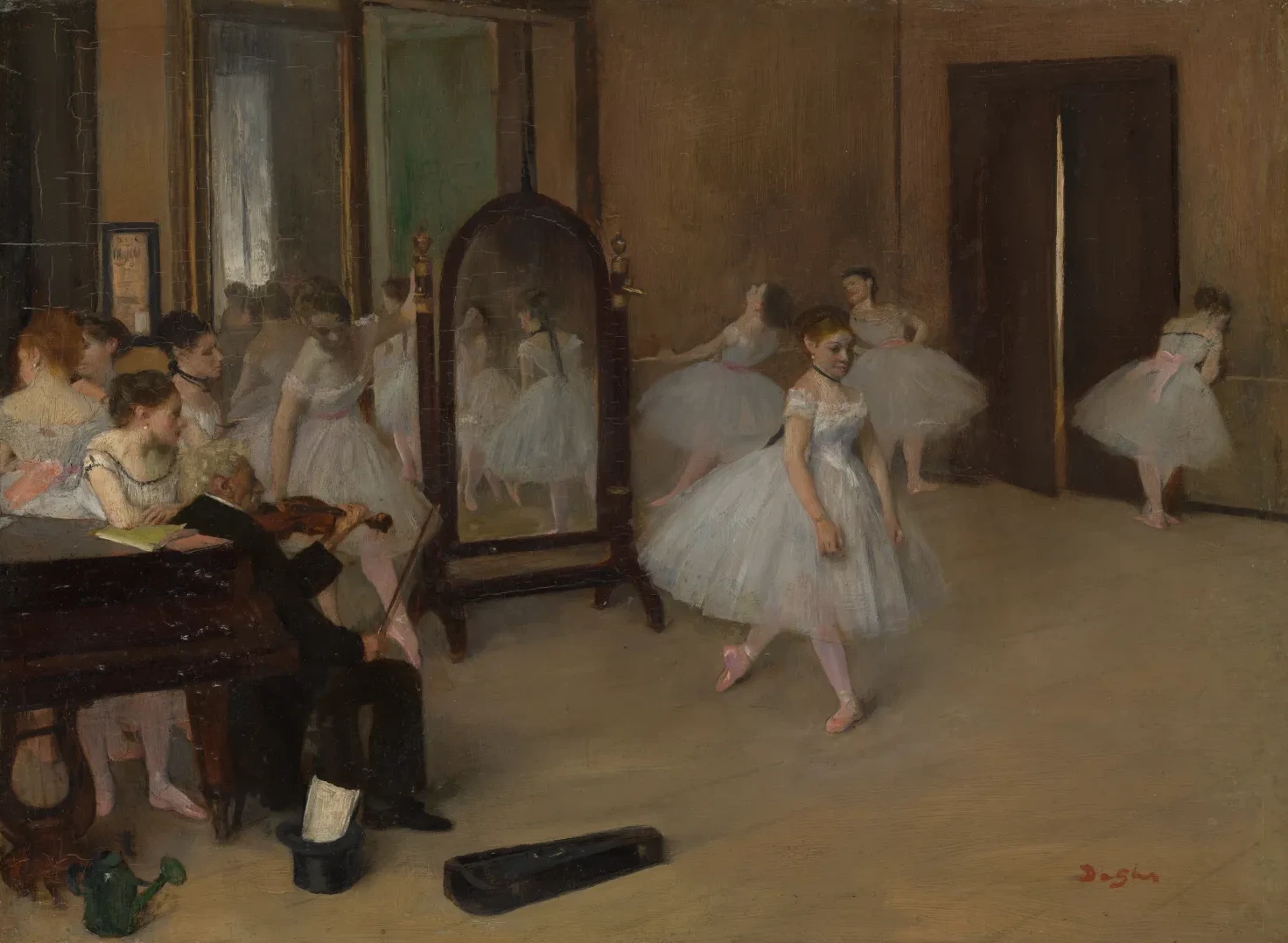 The Dancing Class, Edgar Degas