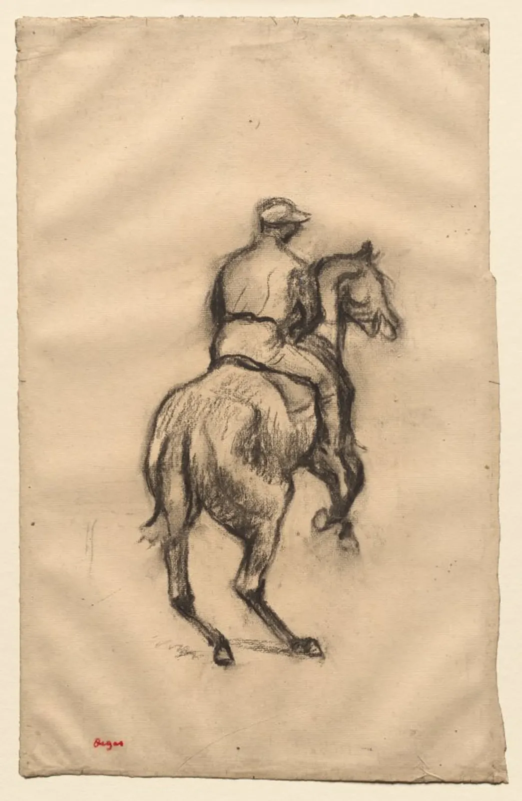 The Jockey, Edgar Degas