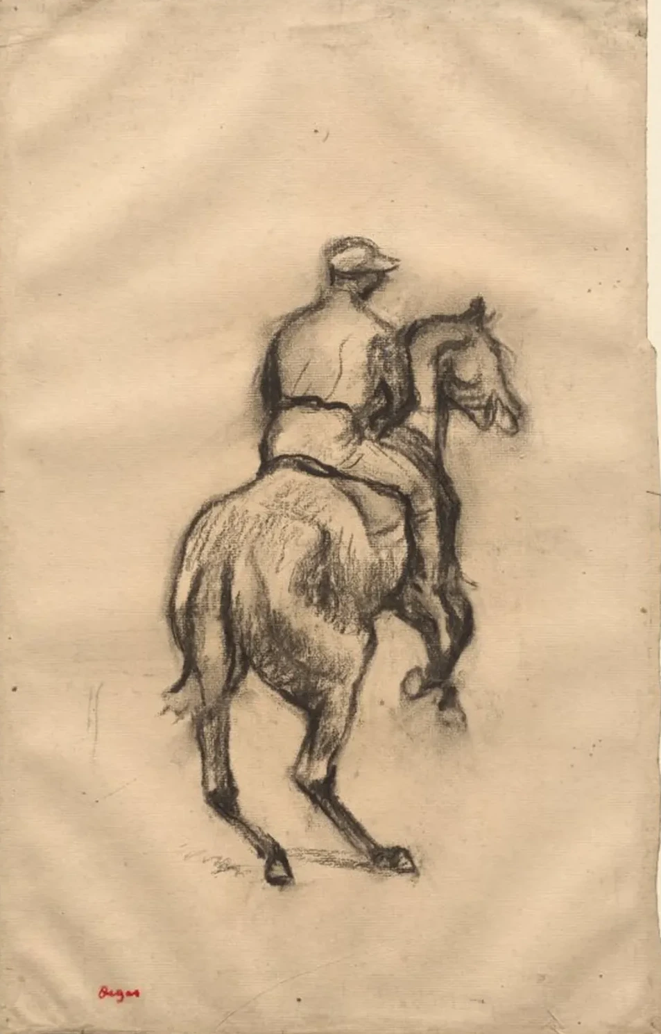 Le Jockey, Edgar Degas