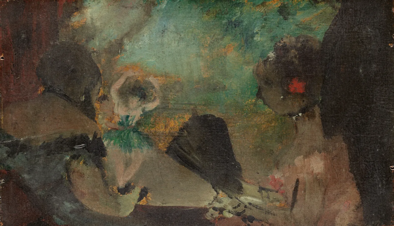 The Loge, Edgar Degas