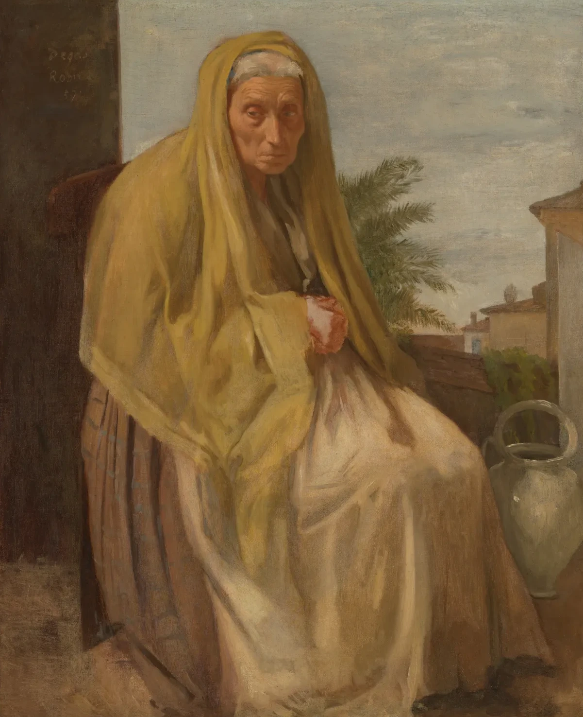 The Old Italian Woman, Edgar Degas