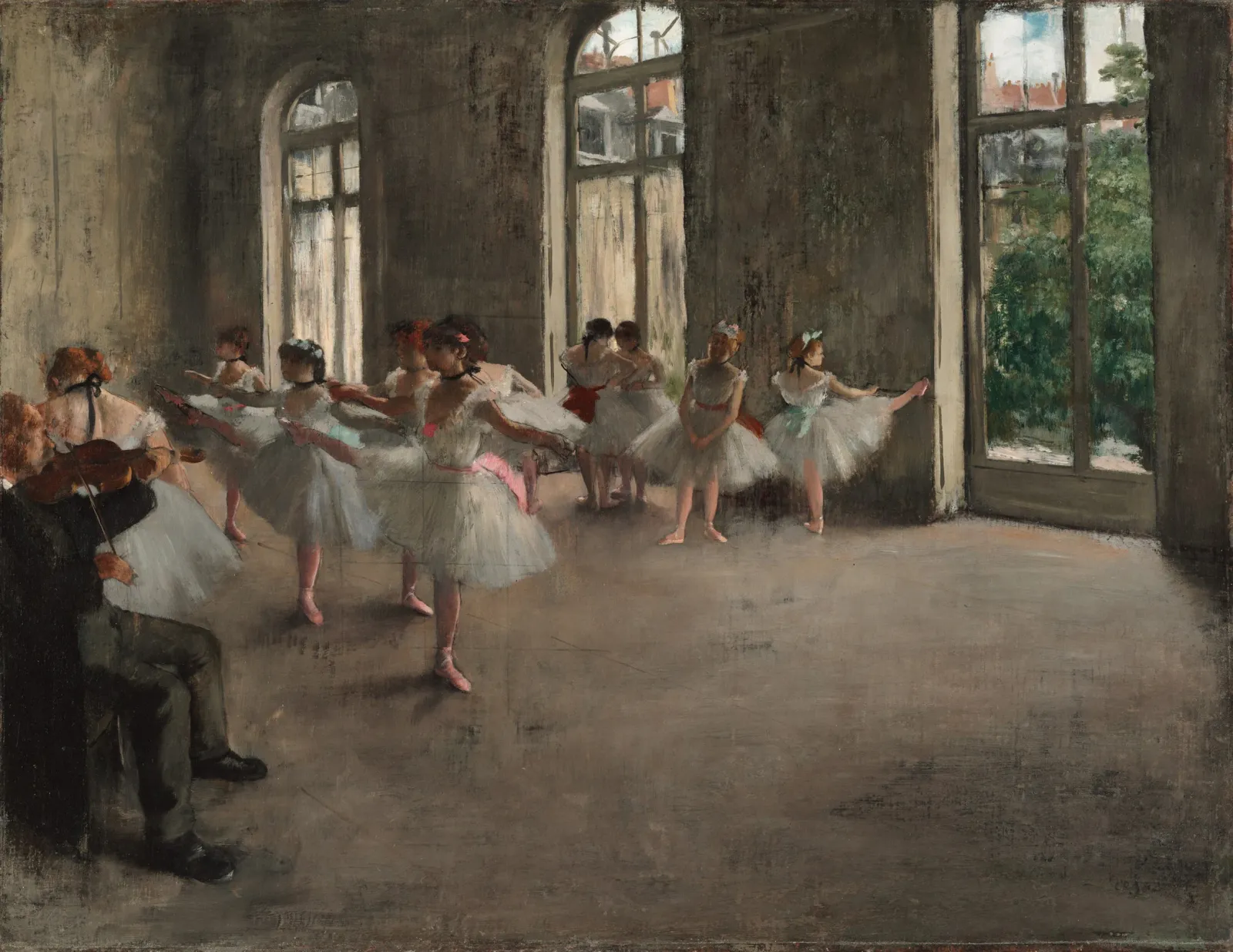 The Rehearsal, Edgar Degas