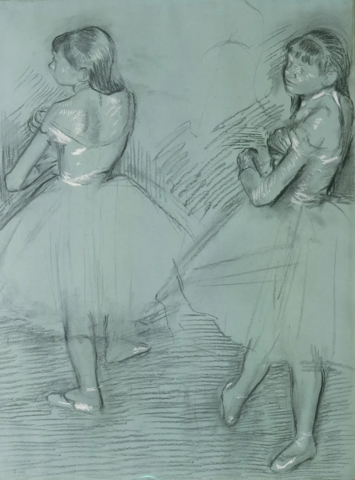 Two Dancers, Edgar Degas