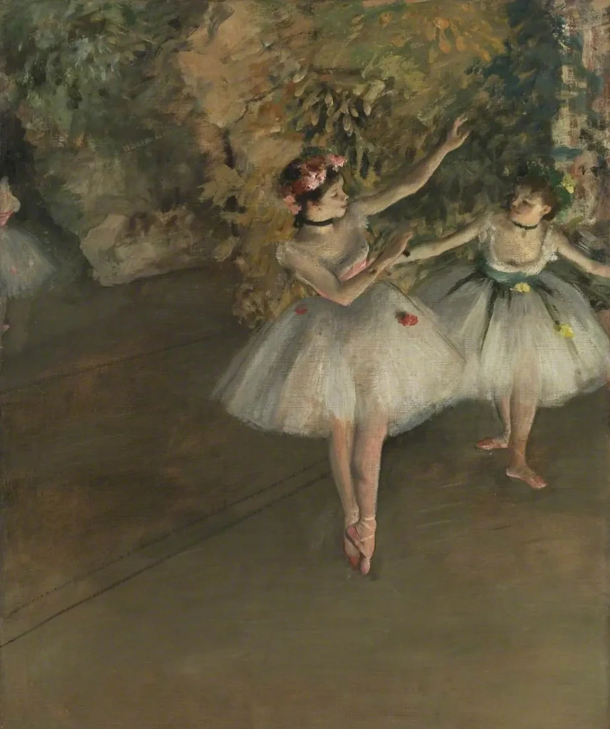 Two Dancers on a Stage, Edgar Degas