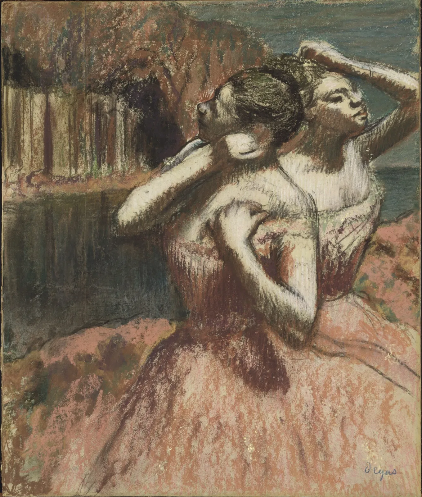 Two Dancers, Edgar Degas